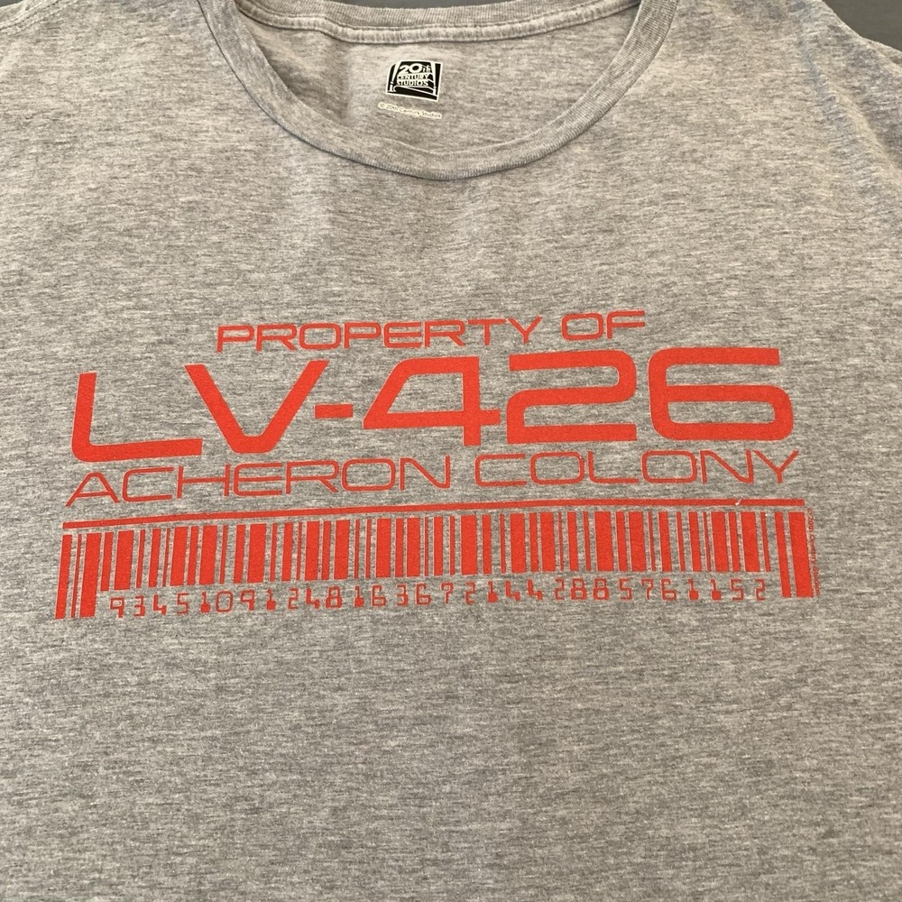 20th Century Studios LV-426 Shirt Mens 3XLT Gray Alien Acheron Graphic T-Shirt